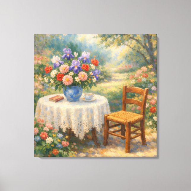 Summer Silence Canvas Print (Front)