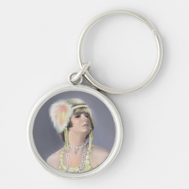 Summer Siren Keychain (Front)