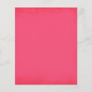 SUMMER SLURPIE STRAWBERRY HOT PINK BACKGROUND WALL FLYER