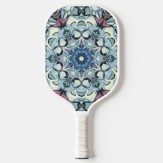 Summer Snowflake Pickleball Paddle (Front)
