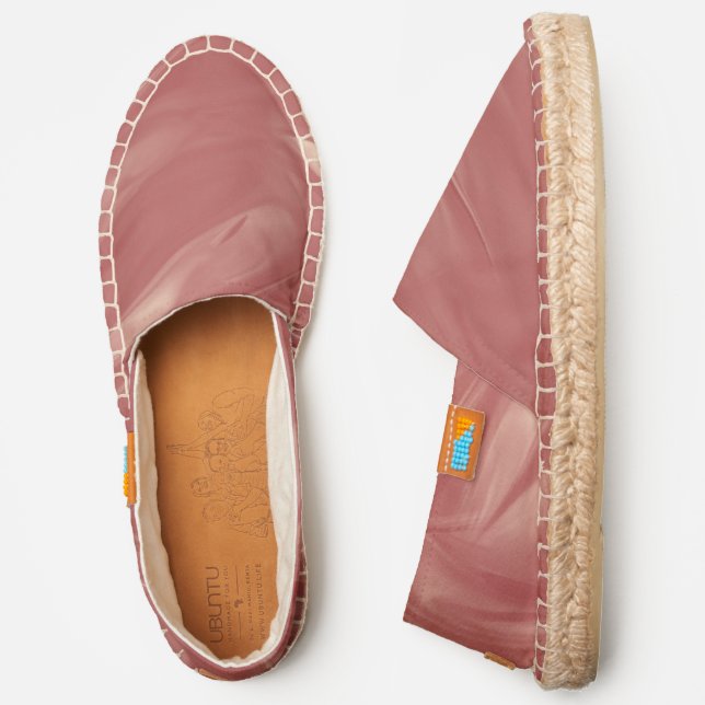 Summer Soft Abstract Painting Zazzle Afridilles Espadrilles (Side)