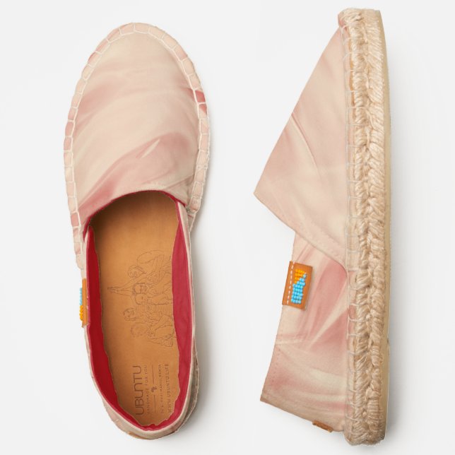 Summer Soft Abstract Painting Zazzle Afridilles Espadrilles (Side)