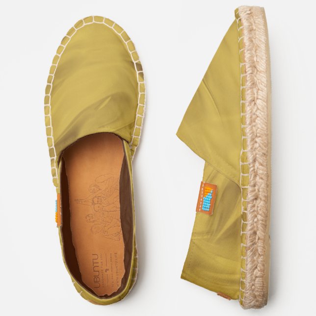 Summer Soft Abstract Painting Zazzle Afridilles Espadrilles (Side)