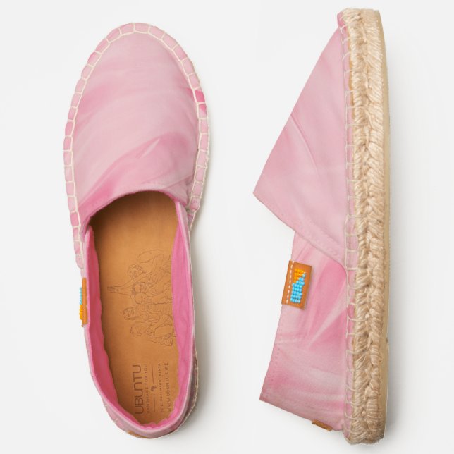 Summer Soft Abstract Painting Zazzle Afridilles Espadrilles (Side)