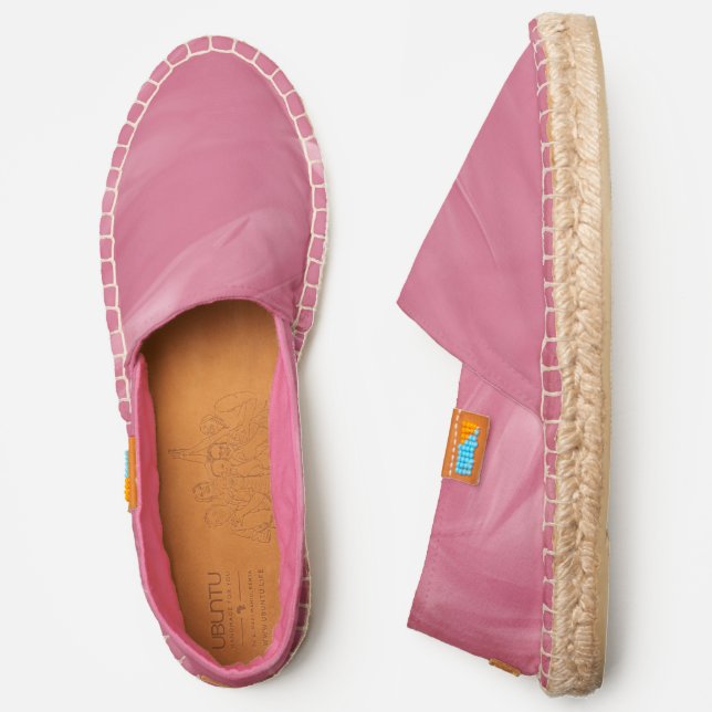 Summer Soft Abstract Painting Zazzle Afridilles Espadrilles (Side)
