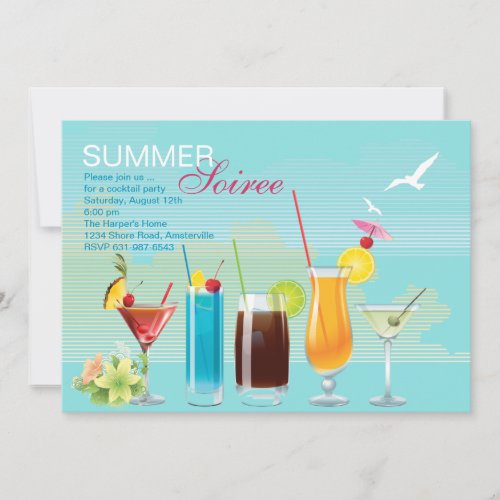 Summer Soiree Invitation