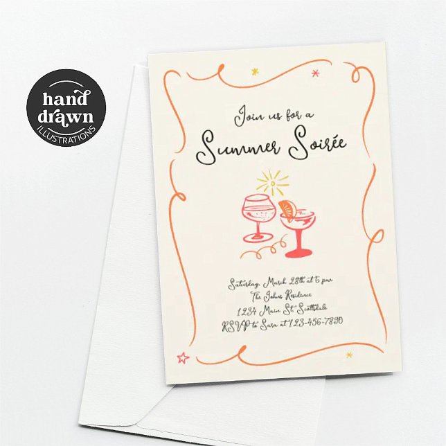 Summer Soirée Invitation (Creator Uploaded)
