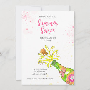 Summer Soirée Invitation – Summer Cocktail Party