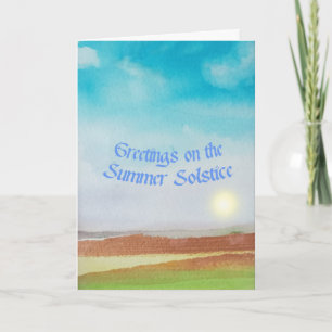 Summer solstice card