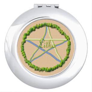 Summer Solstice Compact Mirror