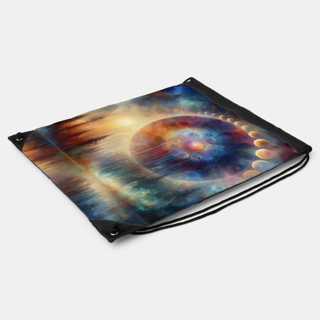 Summer Solstice Drawstring Bag (Side)