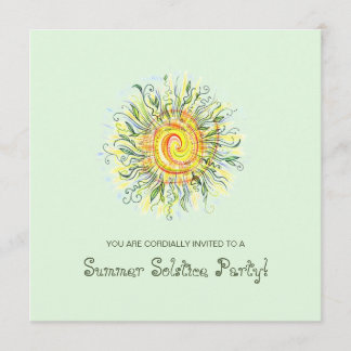 Summer Solstice Festival / Party Invites