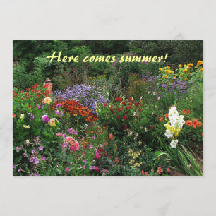 Summer Solstice Garden Party Invitation