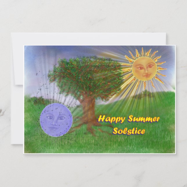 Summer Solstice Invitation (Front)