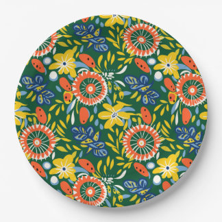Summer Solstice Paper Plates