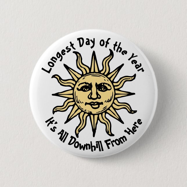 Summer Solstice Poem Button (Front)