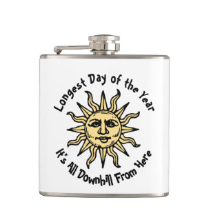 Summer Solstice Poem Flask