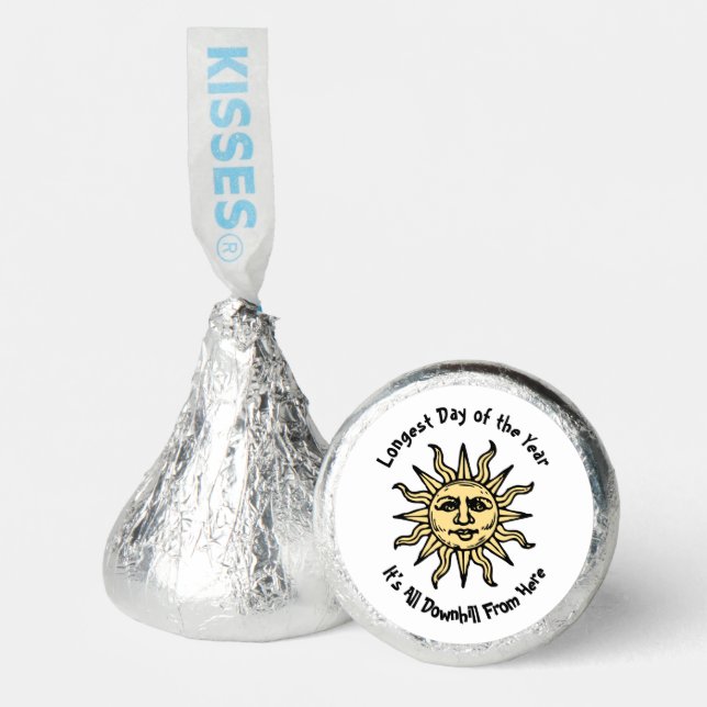 Summer Solstice Poem Hershey®'s Kisses® (Front)