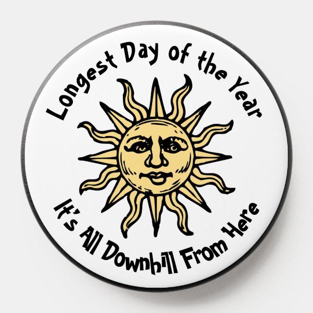 Summer Solstice Poem PopSocket (Popsocket)