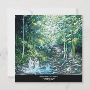 SUMMER SONGS INVITATION