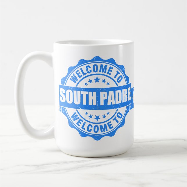 Summer south padre island- texas  coffee mug (Left)