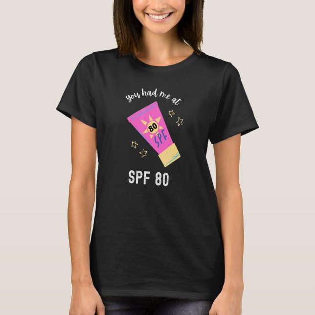 Summer Spf 80 Nurse Mom Doctor Aesthetician  Women T-Shirt (Front)