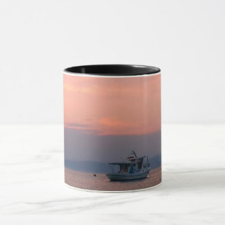 Summer Spirit Sea Sunset photo  Ringer Combo Mug