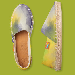 Summer Splash Abstract Painting Zazzle Afridilles Espadrilles