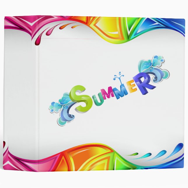 Summer Splash Binder (Front/Spine)