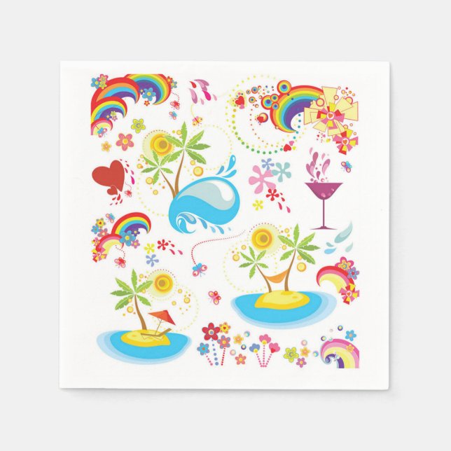 Summer Splash Napkins (Front)