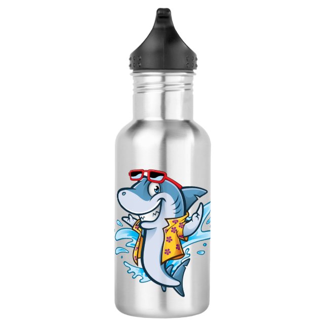 Summer Splash Stainless Steel Water Bottle (Right)