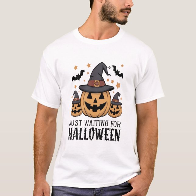 Summer Spooky Pumpkin Halloween Tee (Front)