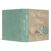 Summer Spring Beach Wedding Photo Album