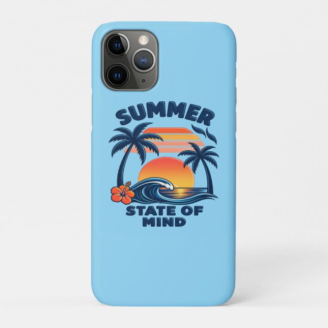 Summer State of Mind Case-Mate iPhone Case (Back)