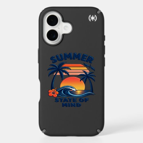Summer State of Mind iPhone 16 Case