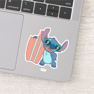 Summer Stitch with Surfboard Sticker