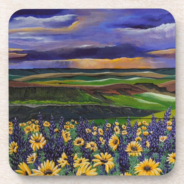 Summer Storm Drink Coaster (Front)