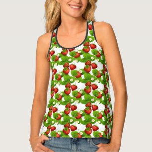 Summer Strawberries Tank Top