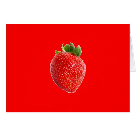 Summer Strawberry Cards (Front Horizontal)