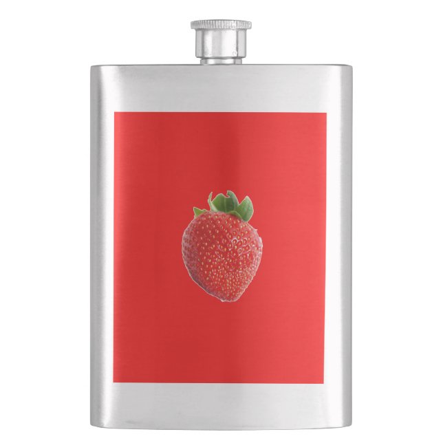 Summer Strawberry Flask (Front)