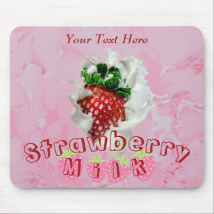 Summer Strawberry Fruit Cute Japanese Kawaii Food  Mouse Pad