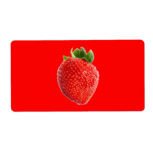 Summer Strawberry Label