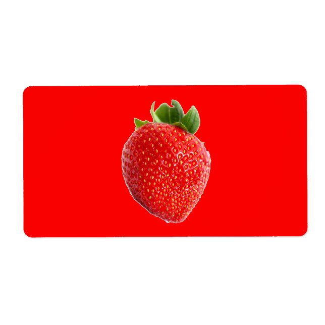 Summer Strawberry Label (Front)