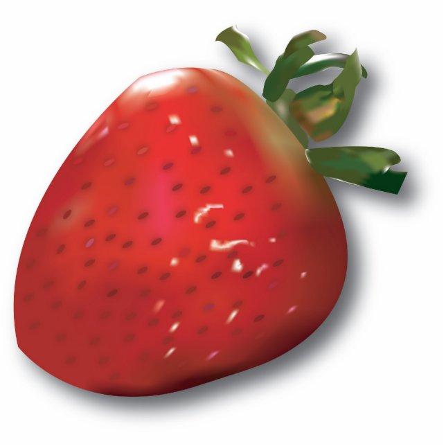 Summer Strawberry Magnet (Front)