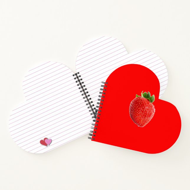 Summer Strawberry Notebook (Inside)