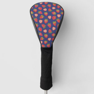 Summer Strawberry pattern Golf Head Cover