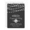 Summer String Lights Engagement Party Invitation