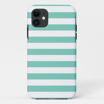 Summer Stripes Cockatoo Turquoise Iphone 5/5s Case by ipad_n_iphone_cases at Zazzle