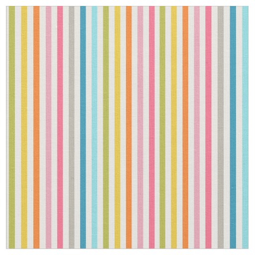 Summer Stripes Fabric