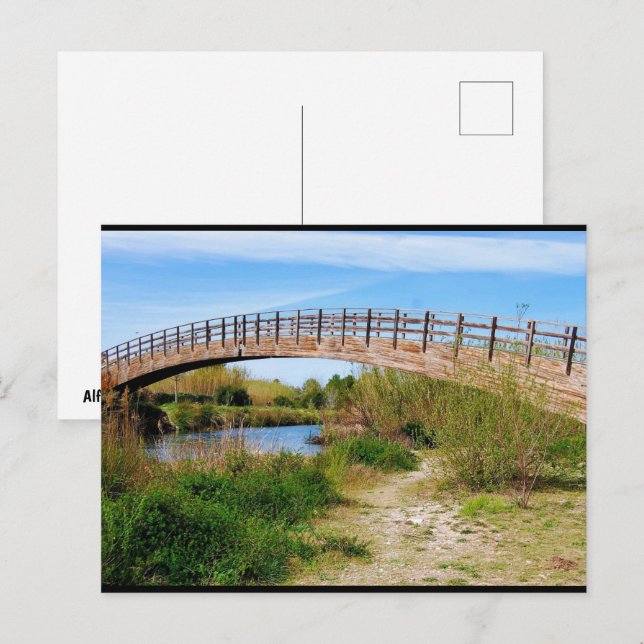 Summer Stroll Along the Túria Postcard (Front/Back)
